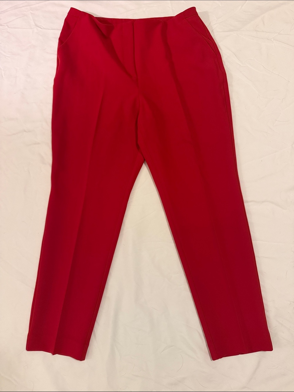 Chico's Red Boot-Cut Pants